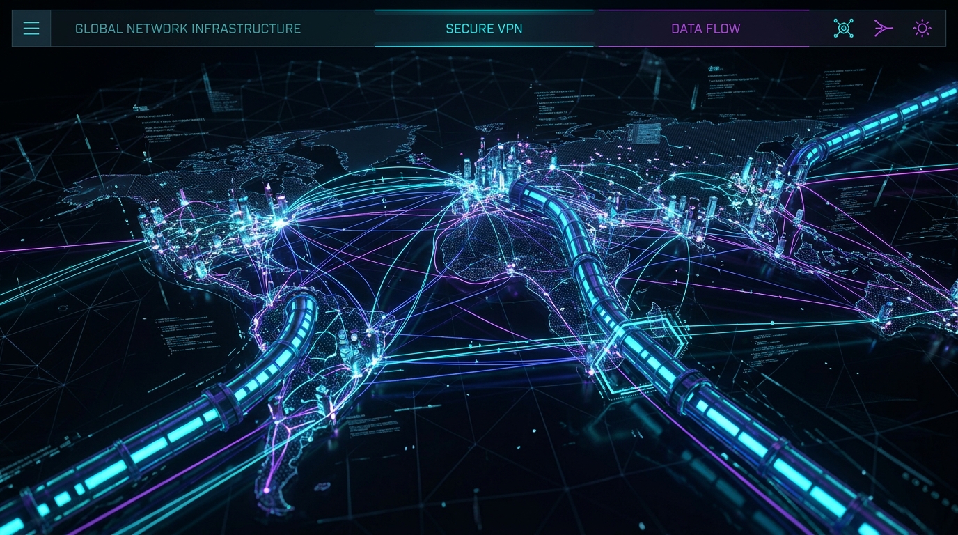 Visualização de Infraestrutura de TI e VPN